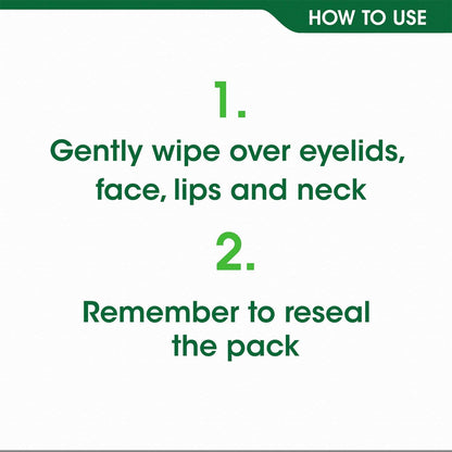 Simple Regeneration Age Resisting Biodegradable Facial Wipes remove make-up and fights premature ageing for sensitive skin 20 wipes,package may vary